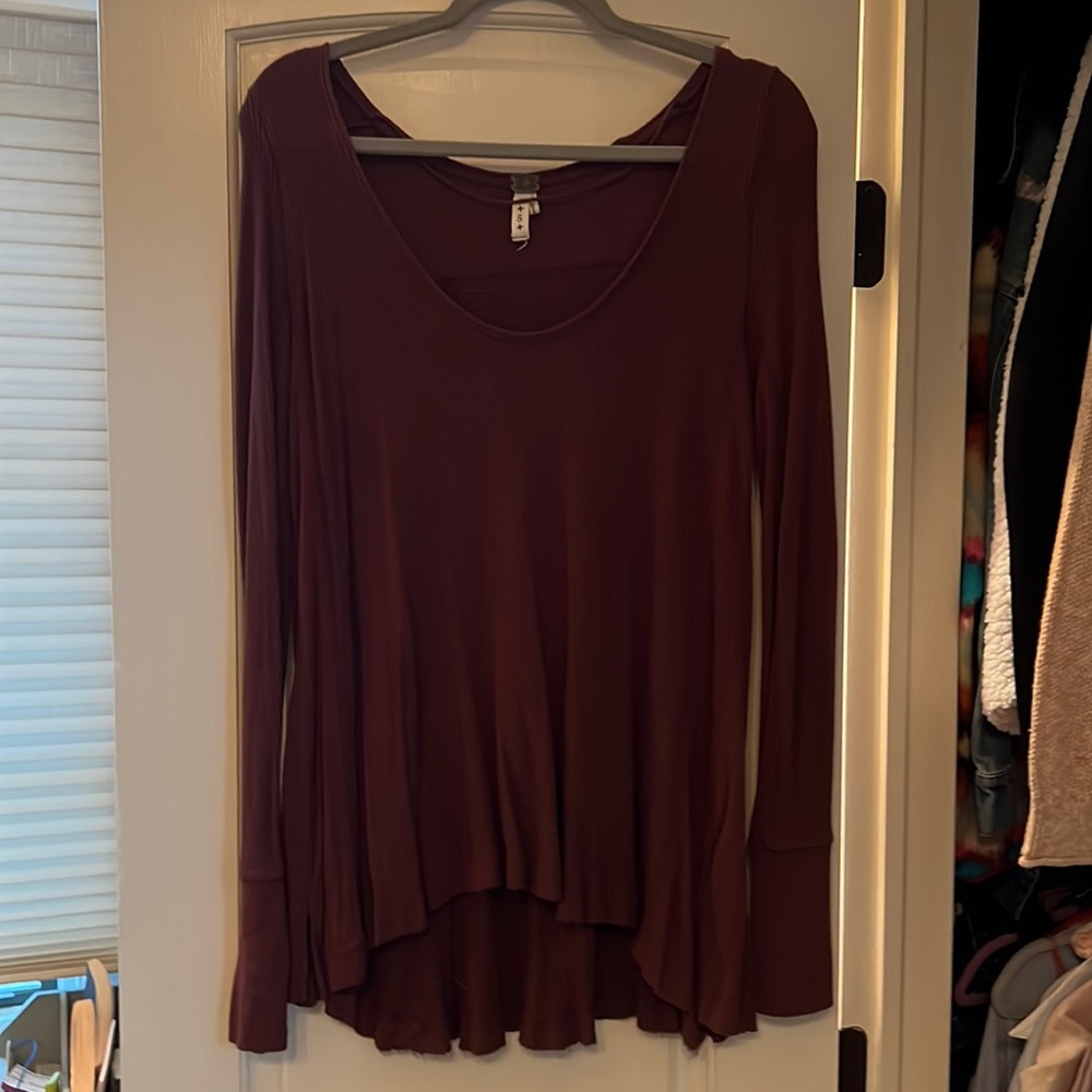Free People Brown Tunic